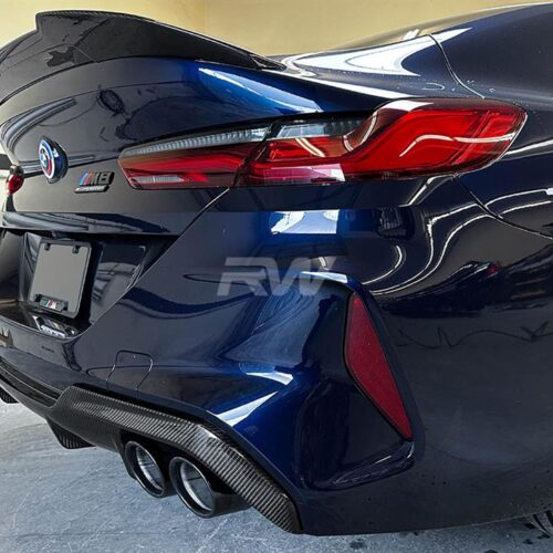 Alternative view of RW Carbon BMW F91 F92 F93 M8 OE Style Carbon Fiber Diffuser