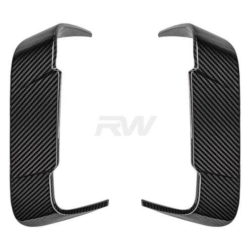 Alternative view of RW Carbon BMW F91/F92 M8 Carbon Fiber Rear Bumper Trims