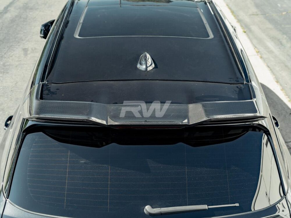 RW Carbon BMW F95 X5M DTM Carbon Fiber Roof Spoiler (2)