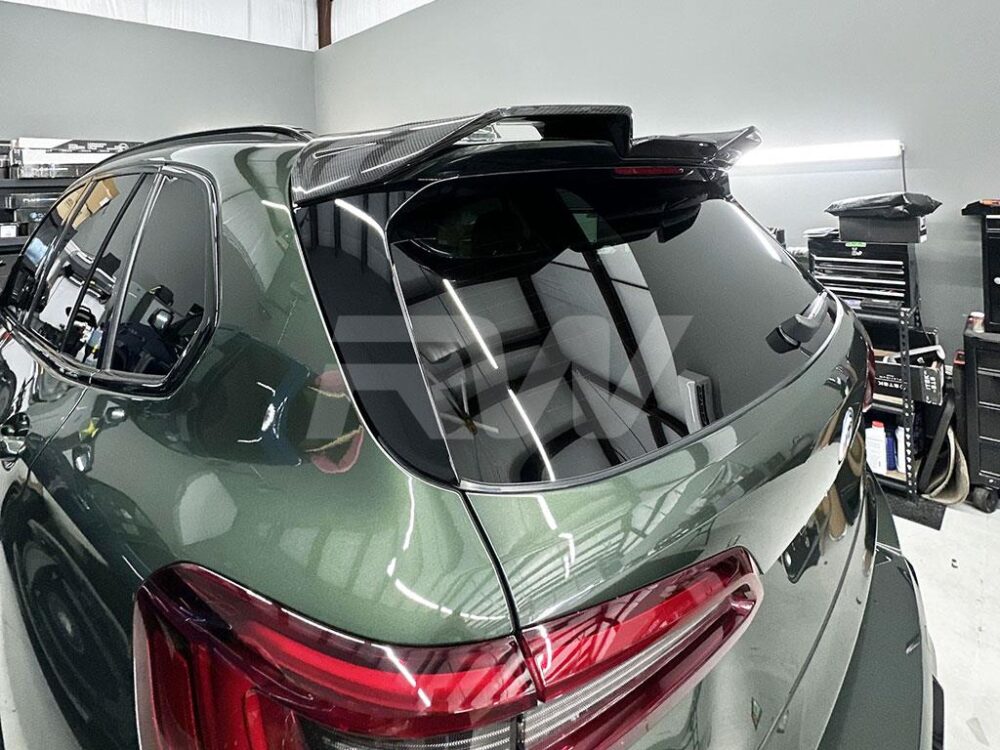 RW Carbon BMW F95 X5M DTM Carbon Fiber Roof Spoiler (7)