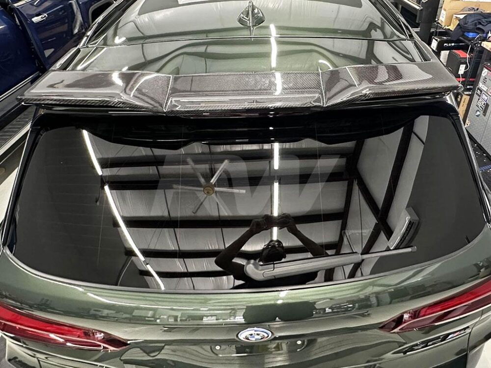 RW Carbon BMW F95 X5M DTM Carbon Fiber Roof Spoiler (9)
