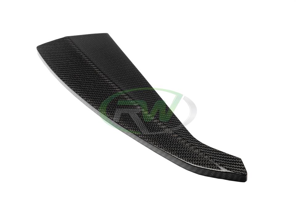 RW Carbon BMW F95 X5M F96 X6M Carbon Fiber Rear Splitters (10)