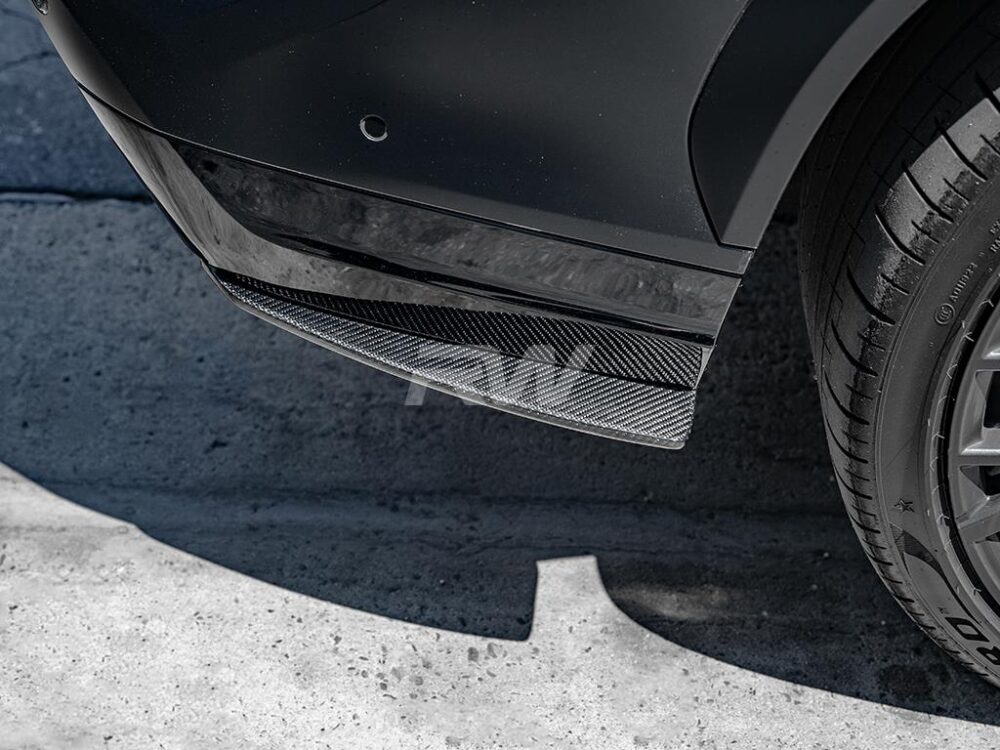 RW Carbon BMW F95 X5M F96 X6M Carbon Fiber Rear Splitters (12)