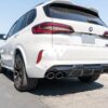 RW Carbon BMW F95 X5M F96 X6M DTM Carbon Fiber Diffuser (5)