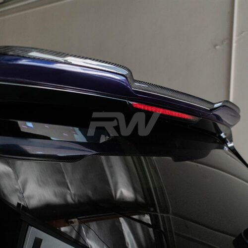 Alternative view of RW Carbon BMW F95 X5M RWS Carbon Fiber Roof Spoiler