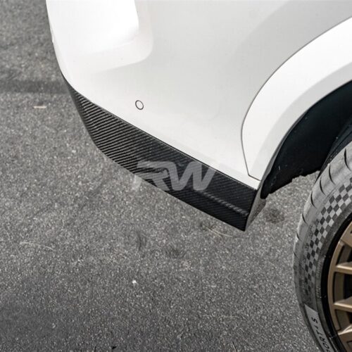 RW Carbon BMW F96 X6M Carbon Fiber Rear Bumper Trim