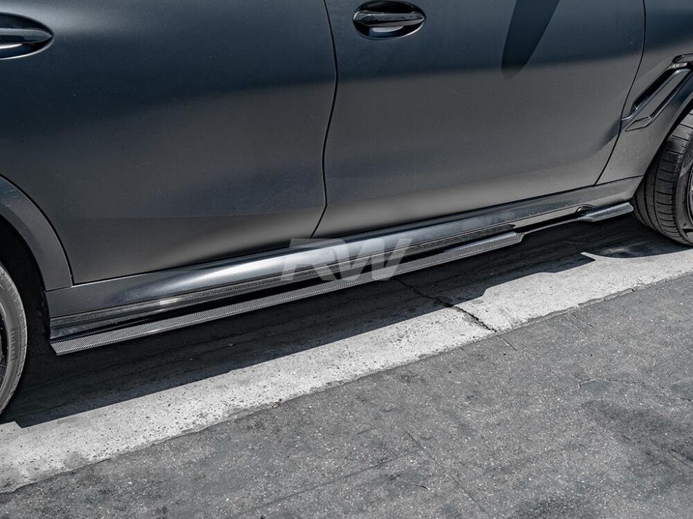 RW Carbon BMW F96 X6M G06 X6 RWS CF Side Skirt Extensions (7)
