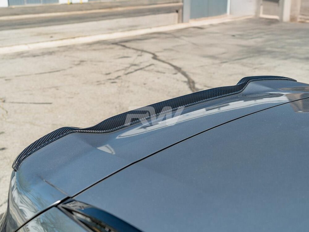 RW Carbon BMW F97 X3M Carbon Fiber Roof Spoiler (1)