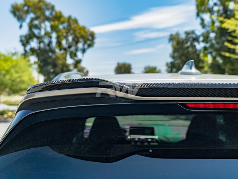 RW Carbon BMW F97 X3M Carbon Fiber Roof Spoiler (3)