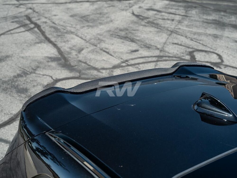RW Carbon BMW F97 X3M Carbon Fiber Roof Spoiler (4)