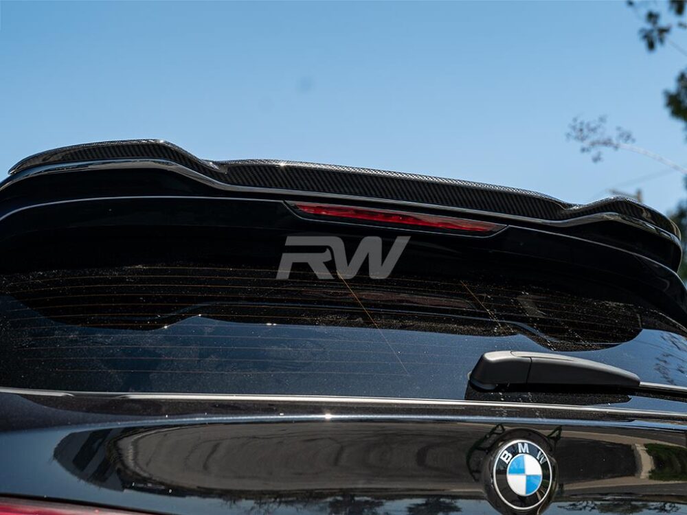 RW Carbon BMW F97 X3M Carbon Fiber Roof Spoiler (7)
