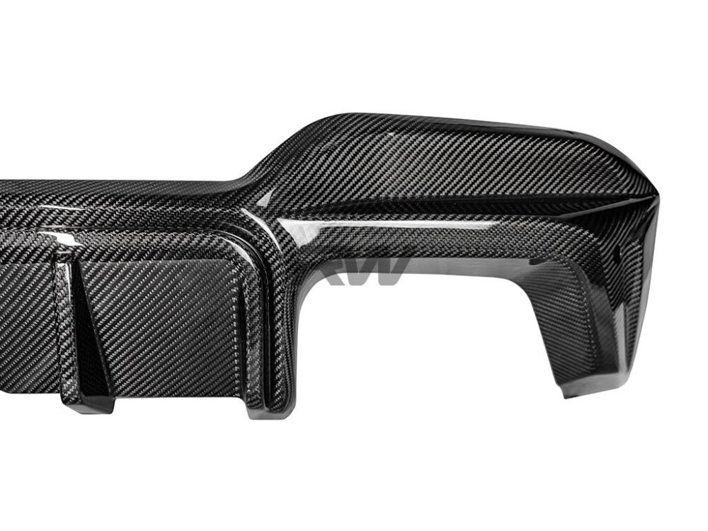 RW Carbon BMW F97 X3M LCI Carbon Fiber Diffuser - Image 10