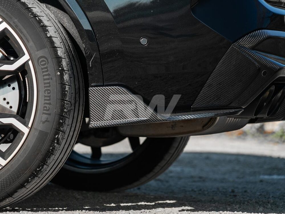 RW Carbon BMW F97 X3M LCI Carbon Fiber Diffuser - Image 3