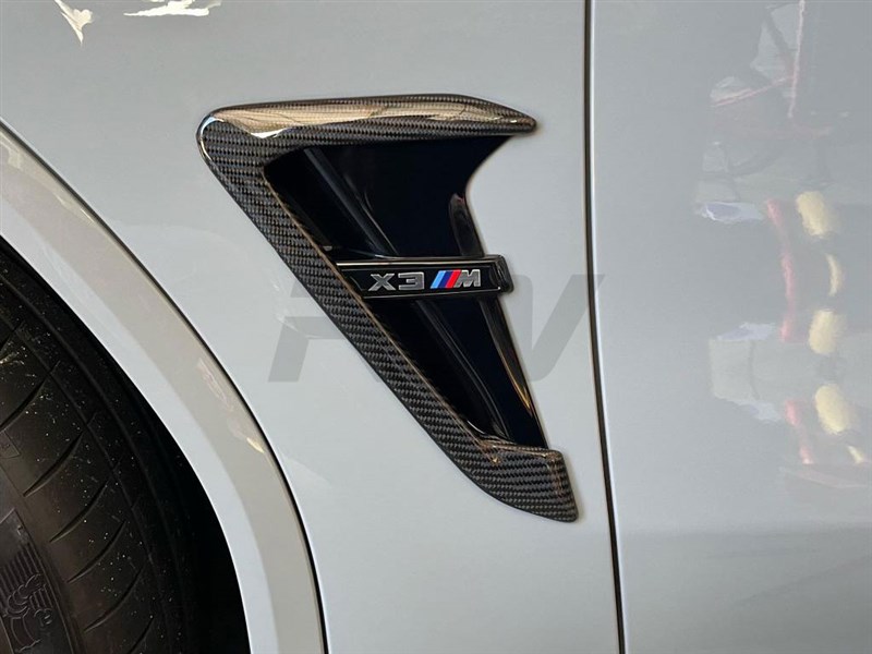 RW Carbon BMW F97 X3MF98 X4M Carbon Fiber Vent Covers (4)