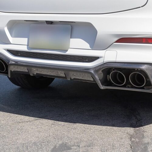 RW Carbon BMW F98 X4M 3D Style Carbon Fiber Diffuser