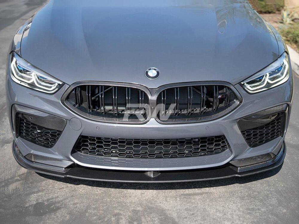 RW Carbon BMW F9x M8 _ 8-Series CF Grille Surrounds 19-22 - Image 10