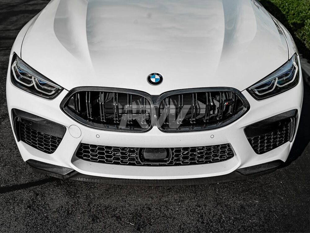 RW Carbon BMW F9x M8 _ 8-Series CF Grille Surrounds 19-22 - Image 16