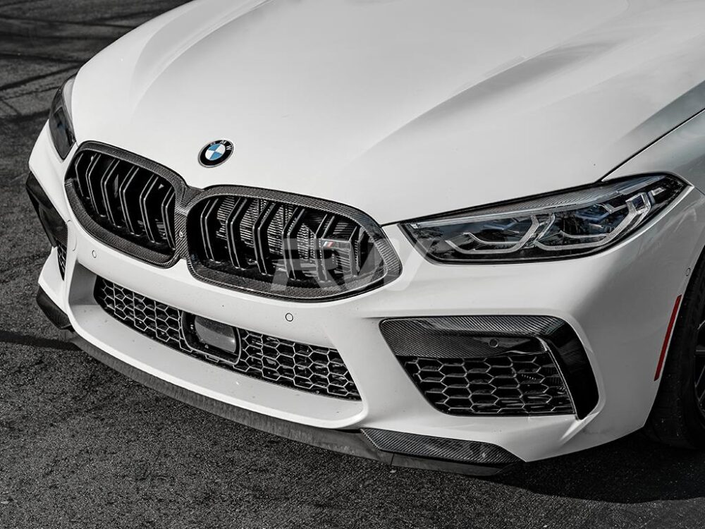 RW Carbon BMW F9x M8 _ 8-Series CF Grille Surrounds 19-22 - Image 18
