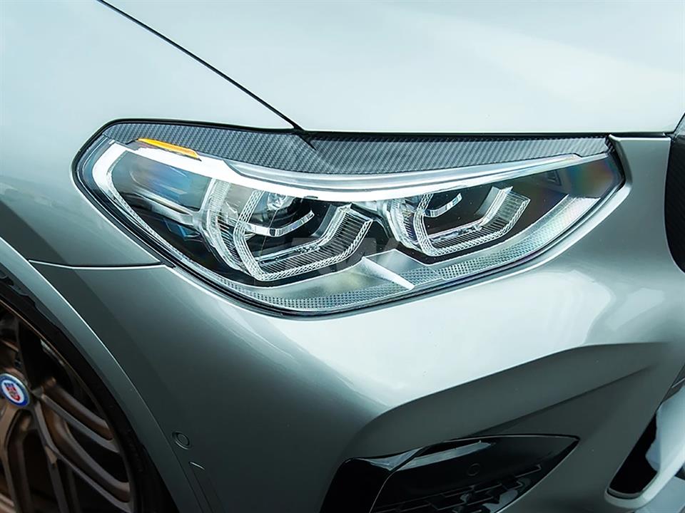 RW Carbon BMW G01 G02 F97 F98 Carbon Fiber Eyelids (3)