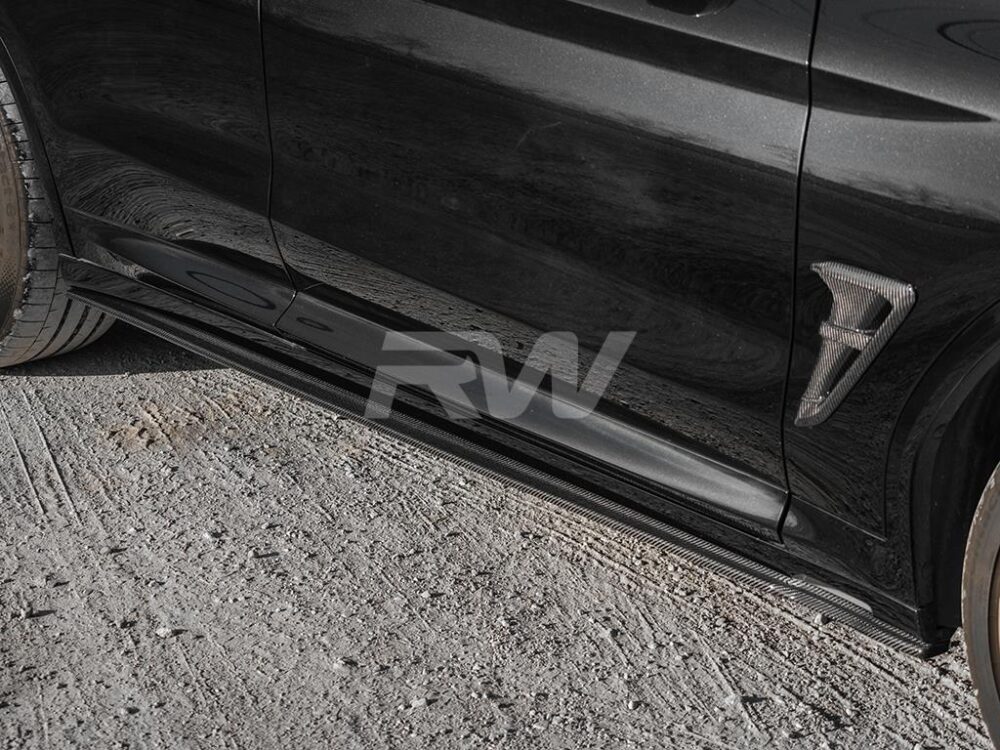 RW Carbon BMW G01 G02 F97 F98 RWS CF Side Skirt Extensions (11)