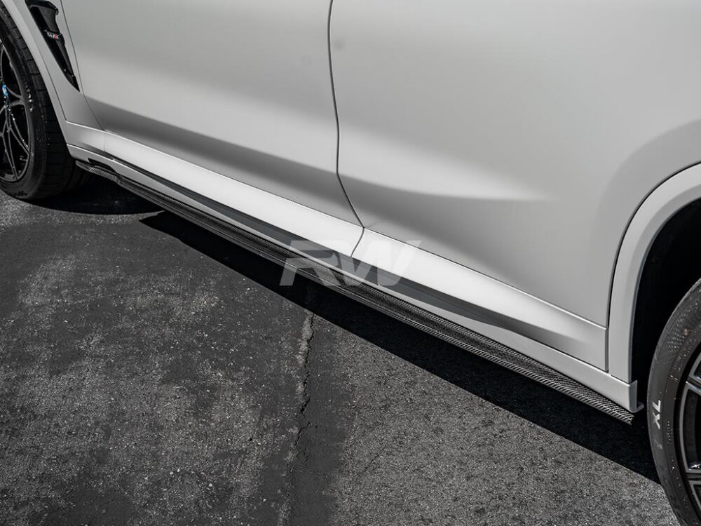 RW Carbon BMW G01 G02 F97 F98 RWS CF Side Skirt Extensions (14)