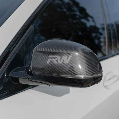 RW Carbon BMW G01 G02 G05 G06 G07 Carbon Fiber Mirror Caps