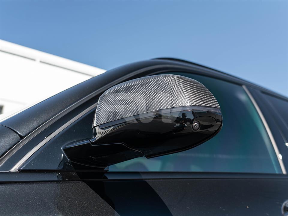 RW Carbon BMW G01 G02 G05 G06 G07 Carbon Fiber Mirror Caps - Image 11
