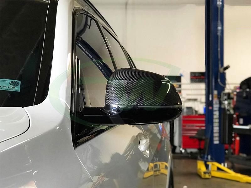 RW Carbon BMW G01 G02 G05 G06 G07 Carbon Fiber Mirror Caps - Image 12