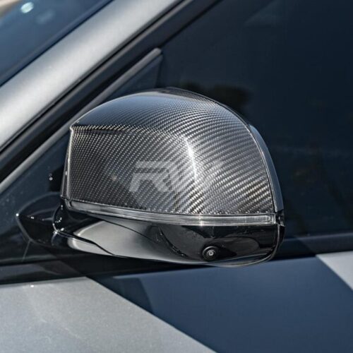 Alternative view of RW Carbon BMW G01 G02 G05 G06 G07 Carbon Fiber Mirror Caps