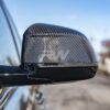 RW Carbon BMW G01 G02 G05 G06 G07 Carbon Fiber Mirror Caps - Image 3