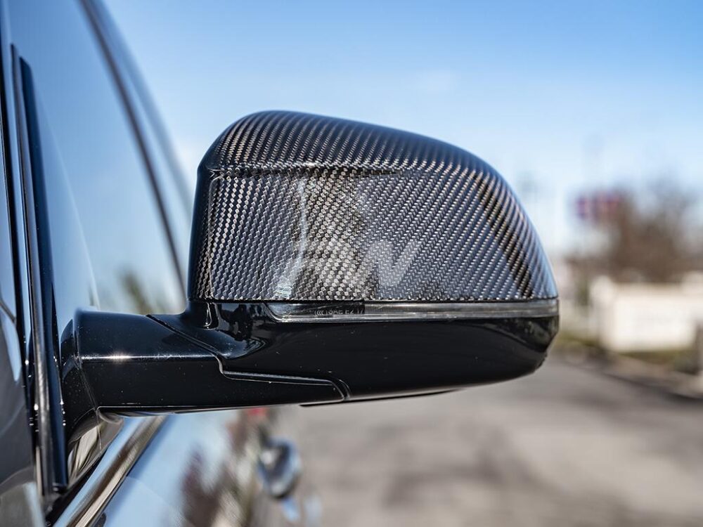 RW Carbon BMW G01 G02 G05 G06 G07 Carbon Fiber Mirror Caps - Image 3