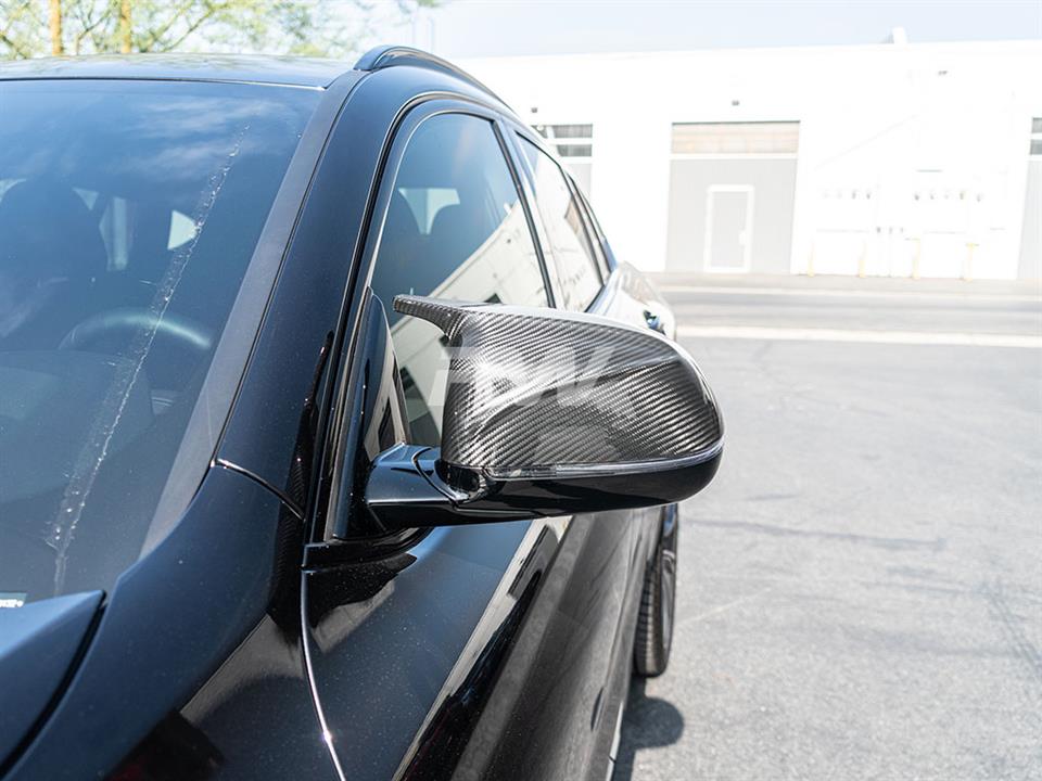 RW Carbon BMW G01 G02 G05 G06 G07 M Style Carbon Fiber Mirrors - Image 5