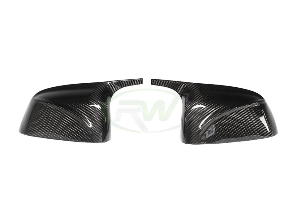 RW Carbon BMW G01 G02 G05 G06 G07 M Style Carbon Fiber Mirrors - Image 7
