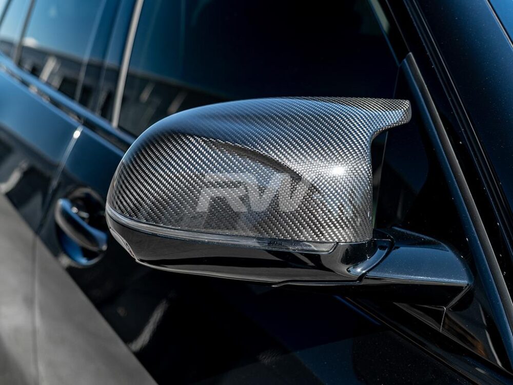 RW Carbon BMW G01 G02 G05 G06 G07 M Style Carbon Fiber Mirrors