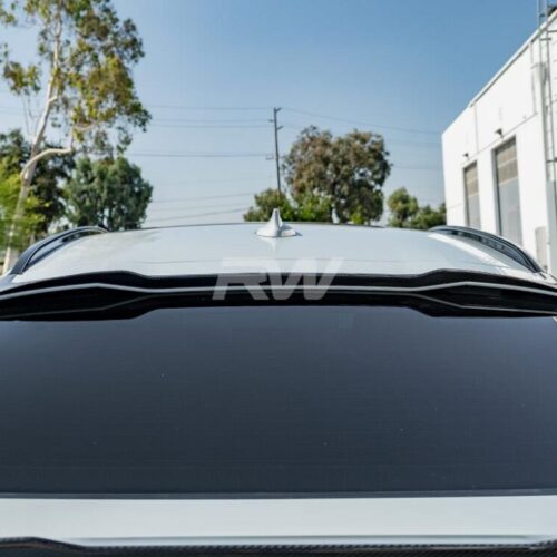 Alternative view of RW Carbon BMW G02 X4 F98 X4M Carbon Fiber Roof Spoiler