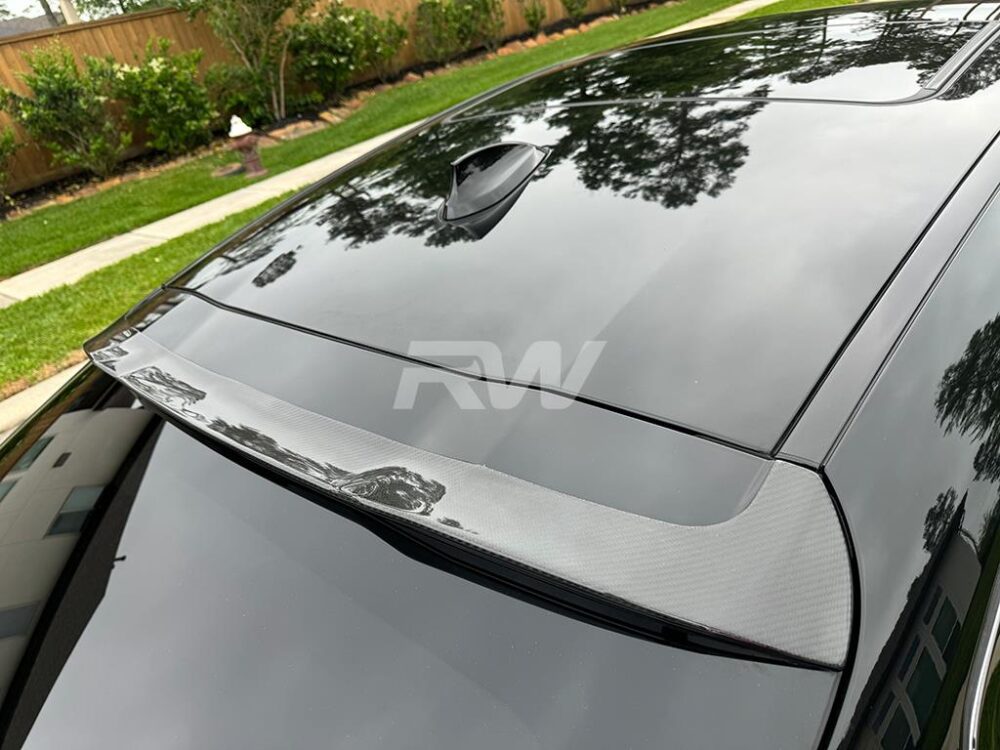 RW Carbon BMW G02 X4 F98 X4M Carbon Fiber Roof Spoiler (3)