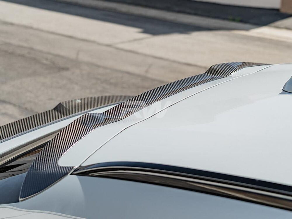 RW Carbon BMW G02 X4 F98 X4M Carbon Fiber Roof Spoiler (5)