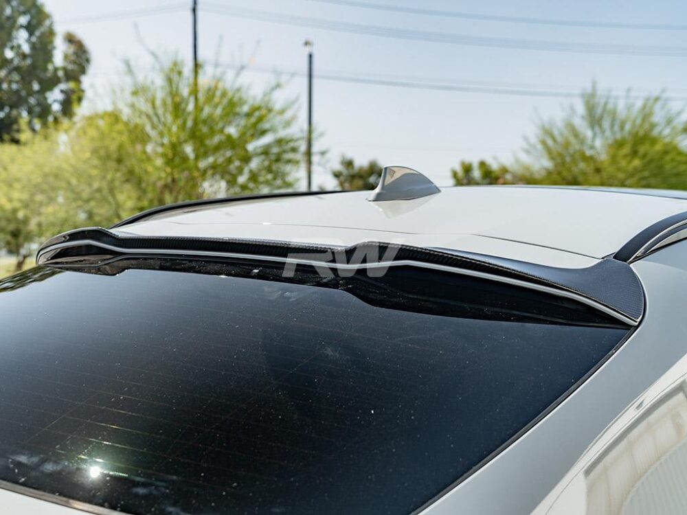 RW Carbon BMW G02 X4 F98 X4M Carbon Fiber Roof Spoiler (9)