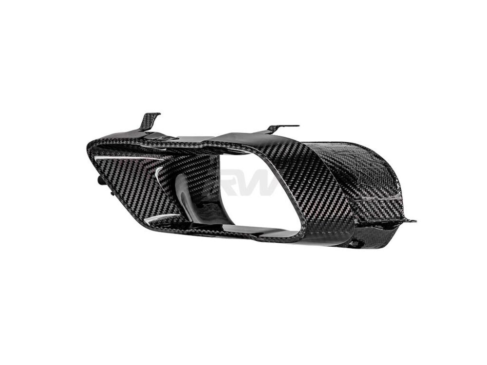 RW Carbon BMW G05 X5 Carbon Fiber Exhaust Tips - Image 5