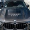 RW Carbon BMW G05 X5 F95 X5M Carbon Fiber Hood - Image 2