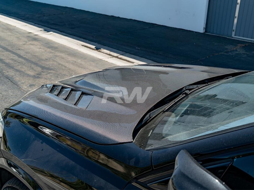 RW Carbon BMW G05 X5 F95 X5M Carbon Fiber Hood - Image 8