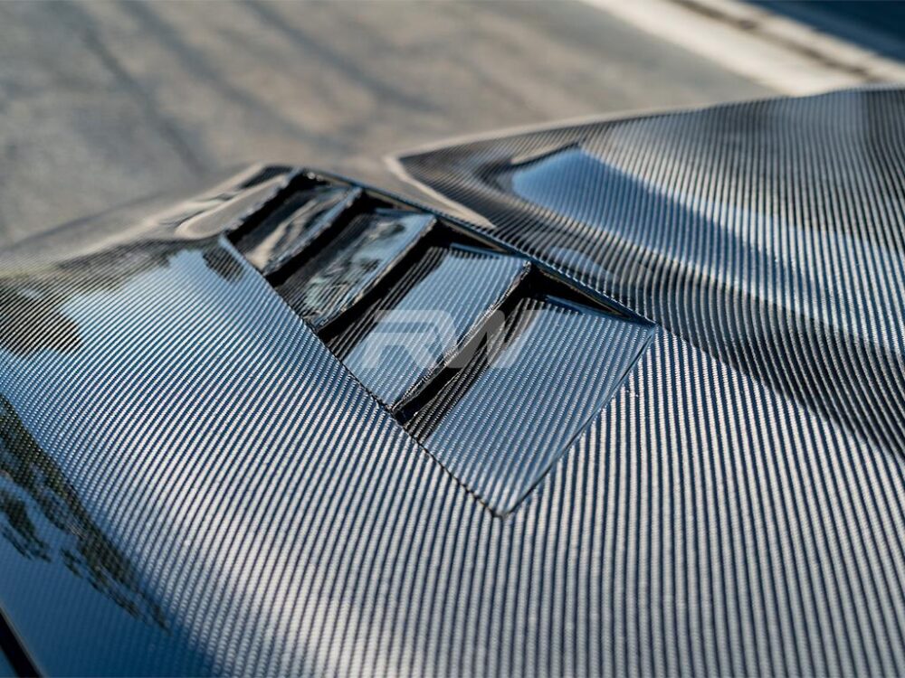 RW Carbon BMW G05 X5 F95 X5M Carbon Fiber Hood - Image 9