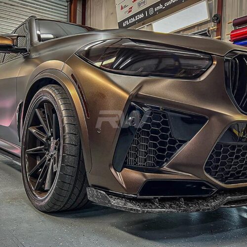 Alternative view of RW Carbon BMW G05 X5 F95 X5M Man Style CF Side Skirt Extensions