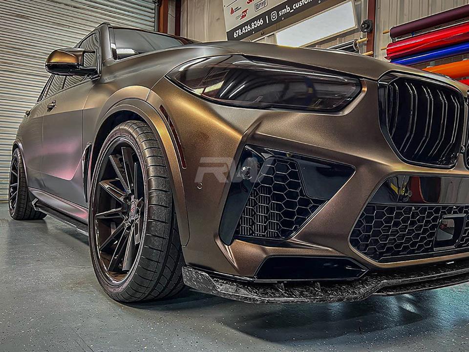 RW Carbon BMW G05 X5 F95 X5M Man Style CF Side Skirt Extensions (1)