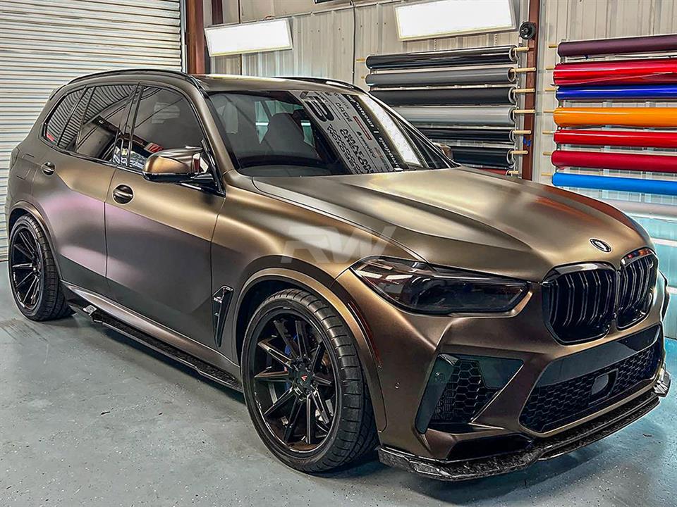 RW Carbon BMW G05 X5 F95 X5M Man Style CF Side Skirt Extensions (2)