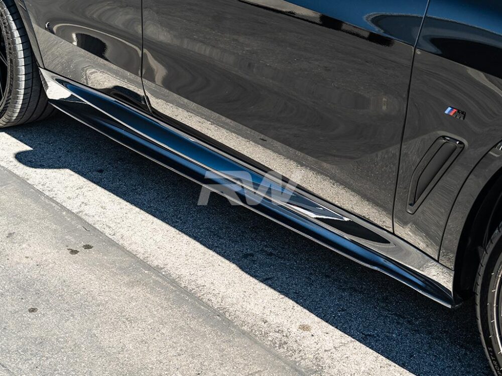 RW Carbon BMW G05 X5 F95 X5M RWS CF Side Skirt Extensions (13)