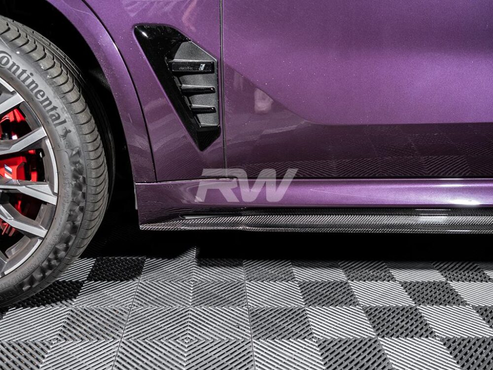 RW Carbon BMW G05 X5 F95 X5M RWS CF Side Skirt Extensions (3)
