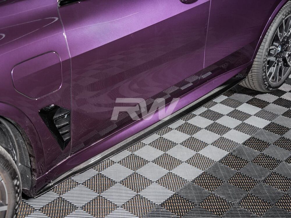 RW Carbon BMW G05 X5 F95 X5M RWS CF Side Skirt Extensions (5)