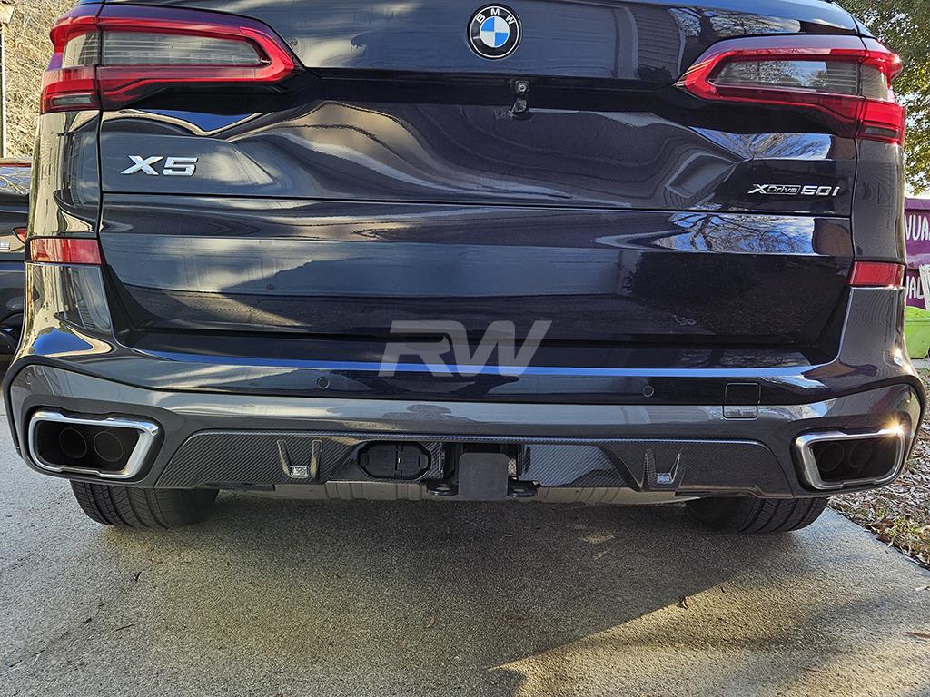 RW-Carbon-BMW-G05-X5-Tow-Package-Carbon-Fiber-Diffuser-9