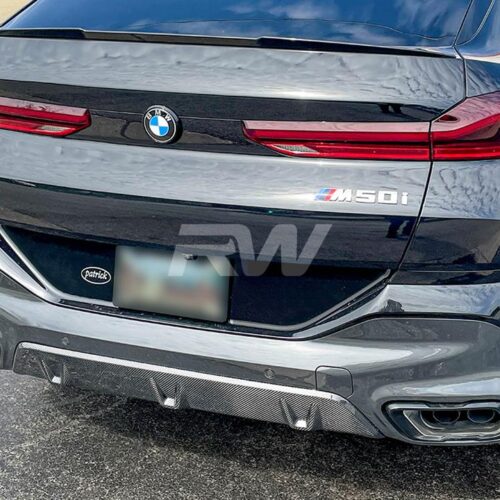RW Carbon BMW G06 X6 Carbon Fiber Diffuser